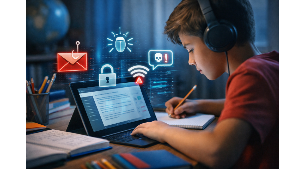 Estudiantes conectados: 5 riesgos digitales que pueden afectar a niños y adolescentes en Panamá